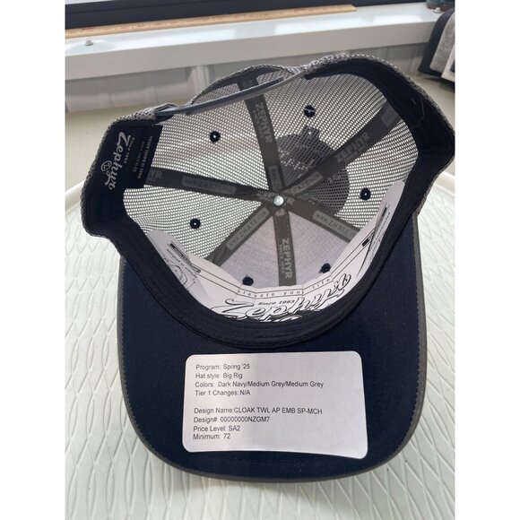 Zephyr Michigan Wolverines Baseball Cap Mens OS Mesh Snapback Blue College NEW - Picture 6 of 7